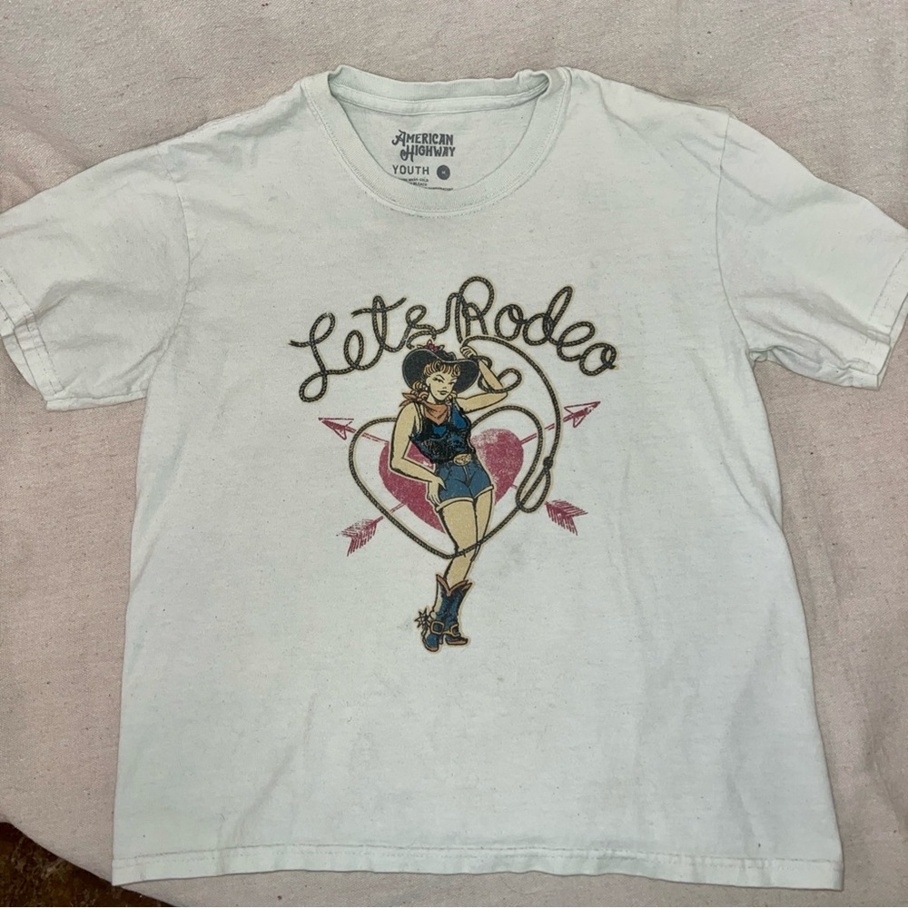 White Short Sleeve Crew Neck Tee